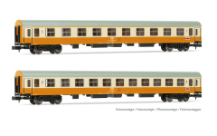 Arnold HN4435 - N - 2-tlg. Set Personenwagen Städte-Express, DR, Ep. IV - Set 3